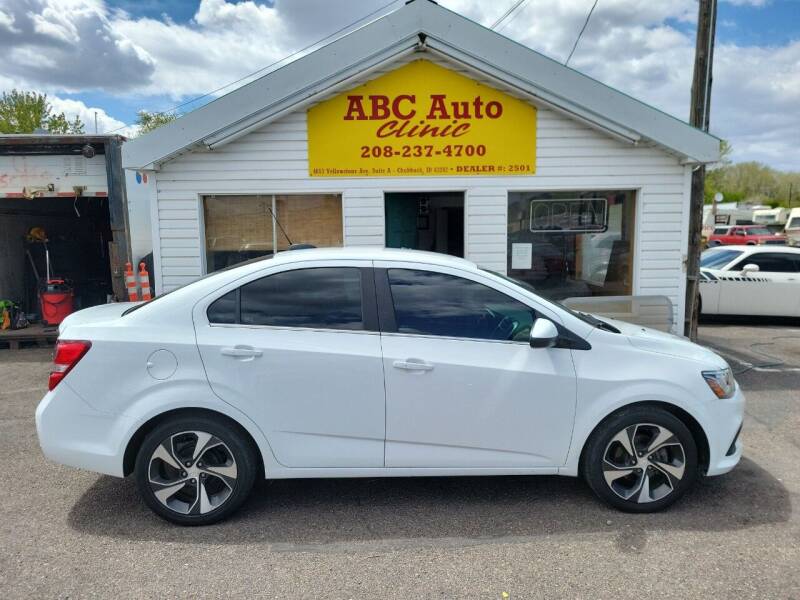 2017 Chevrolet Sonic for sale at ABC AUTO CLINIC CHUBBUCK in Chubbuck ID