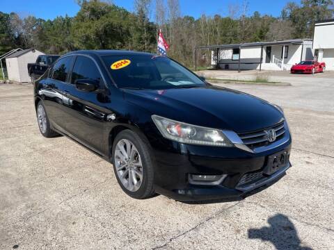 2014 Honda Accord for sale at AUTO WOODLANDS in Magnolia TX