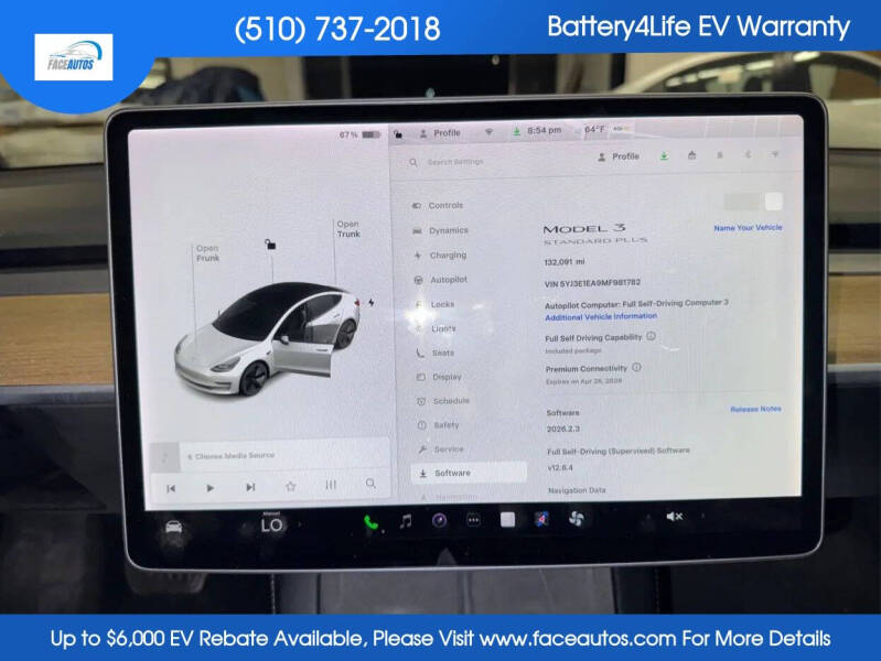 2021 Tesla Model 3 Standard Range Plus