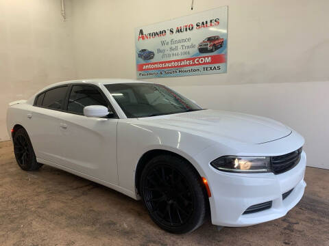 2018 Dodge Charger for sale at Antonio's Auto Sales - Antonio`s  3001 in Pasadena TX