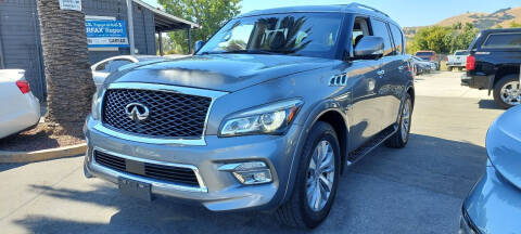 2015 Infiniti QX80 for sale at Bay Auto Exchange in Fremont CA