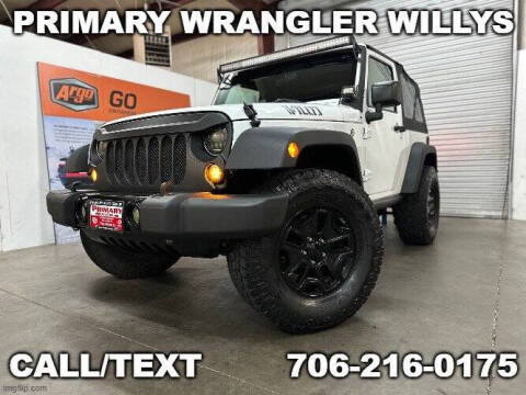2016 Jeep Wrangler for sale at Primary Jeep Argo Powersports Golf Carts in Dawsonville GA