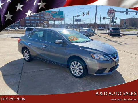 2016 Nissan Sentra for sale at A & D Auto Sales in Joplin MO