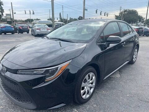 2022 Toyota Corolla for sale at Sunset Point Auto Sales & Car Rentals in Clearwater FL