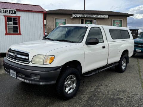 2000 Toyota Tundra for sale at Deruelle's Auto Sales in Shingle Springs CA