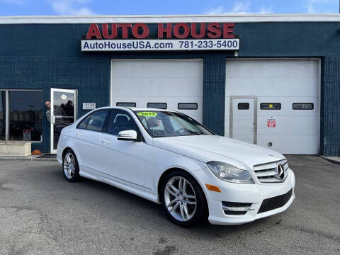 2013 Mercedes-Benz C-Class for sale at Auto House USA in Saugus MA