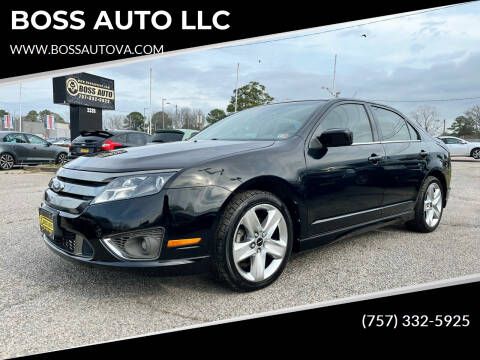2012 Ford Fusion for sale at BOSS AUTO LLC in Norfolk VA