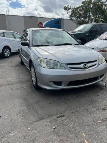 2005 Honda Civic for sale at MIAMI AUTOWISE, LLC. in Miami FL