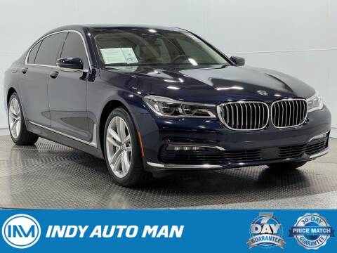2016 BMW 7 Series for sale at INDY AUTO MAN in Indianapolis IN