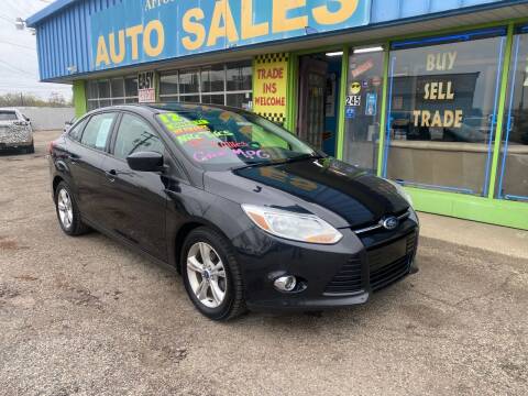 2012 Ford Focus for sale at Affordable Auto Sales of Michigan in Pontiac MI