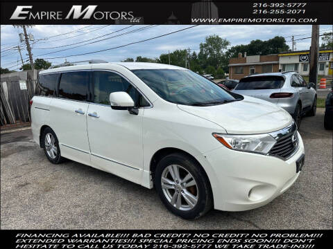 2016 Nissan Quest for sale at Empire Motors LTD in Cleveland OH