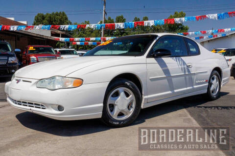 2003 Chevrolet Monte Carlo for sale at Borderline Classics & Auto Sales in Dinuba CA