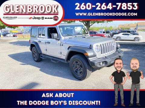 2021 Jeep Wrangler Unlimited for sale at Glenbrook Dodge Chrysler Jeep Ram and Fiat in Fort Wayne IN