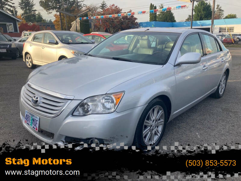 2008 Toyota Avalon for sale at Stag Motors in Portland OR