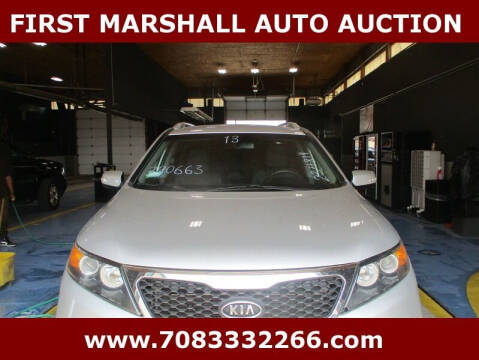 2013 Kia Sorento for sale at First Marshall Auto Auction in Harvey IL