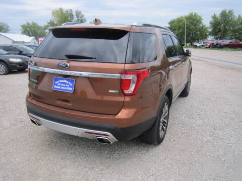 2017 Ford Explorer Platinum