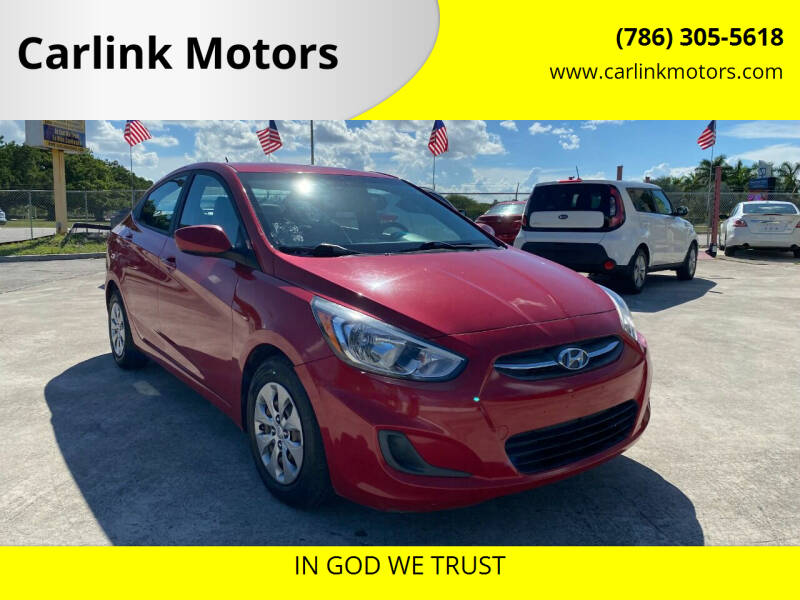 2017 Hyundai Accent for sale at Carlink Motors in Miami FL