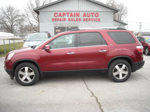 2010 GMC Acadia for sale at Captain Auto in Bluffton IN