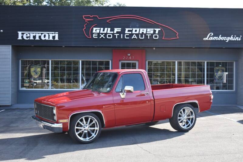 1986 Chevrolet C/K 10 Series for sale at Gulf Coast Exotic Auto in Biloxi MS