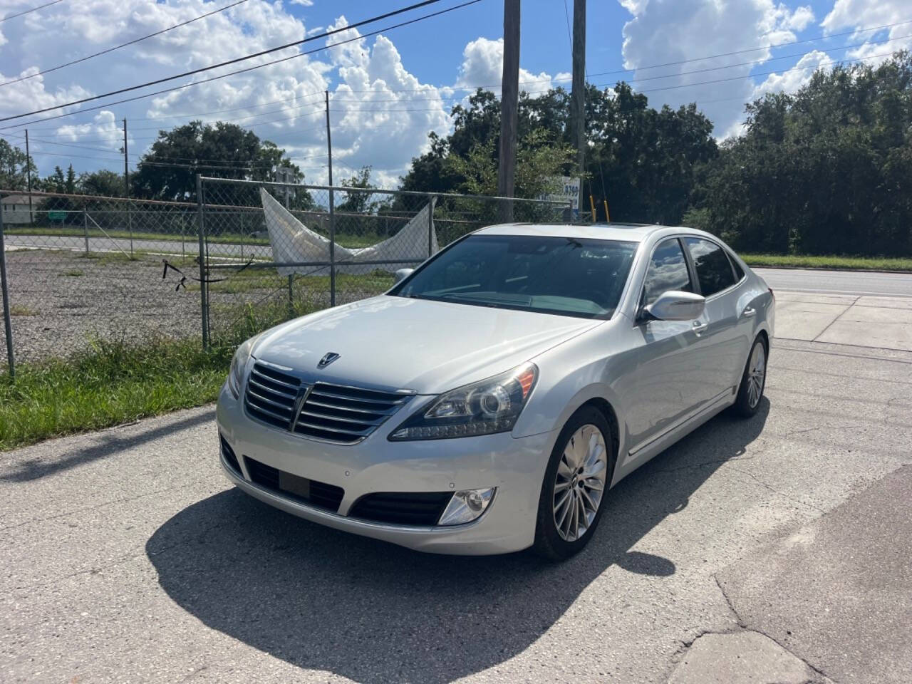 2015 Hyundai Equus for sale at Hobgood Auto Sales in Land O Lakes, FL