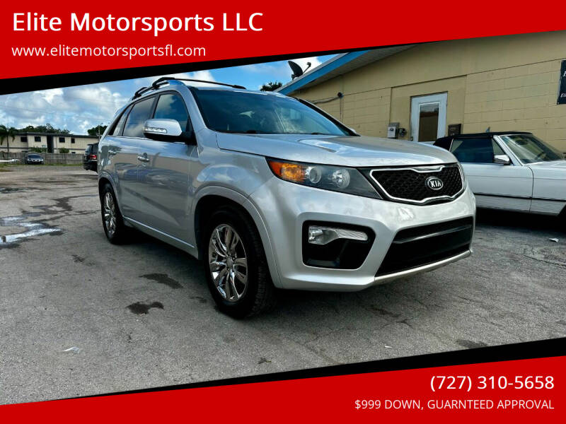 2012 Kia Sorento for sale at Elite Motorsports LLC in Saint Petersburg FL