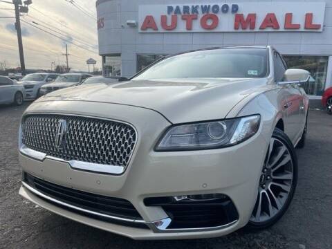 2018 Lincoln Continental for sale at CTCG AUTOMOTIVE in South Amboy NJ