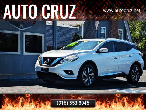 2017 Nissan Murano for sale at Auto Cruz in Sacramento CA