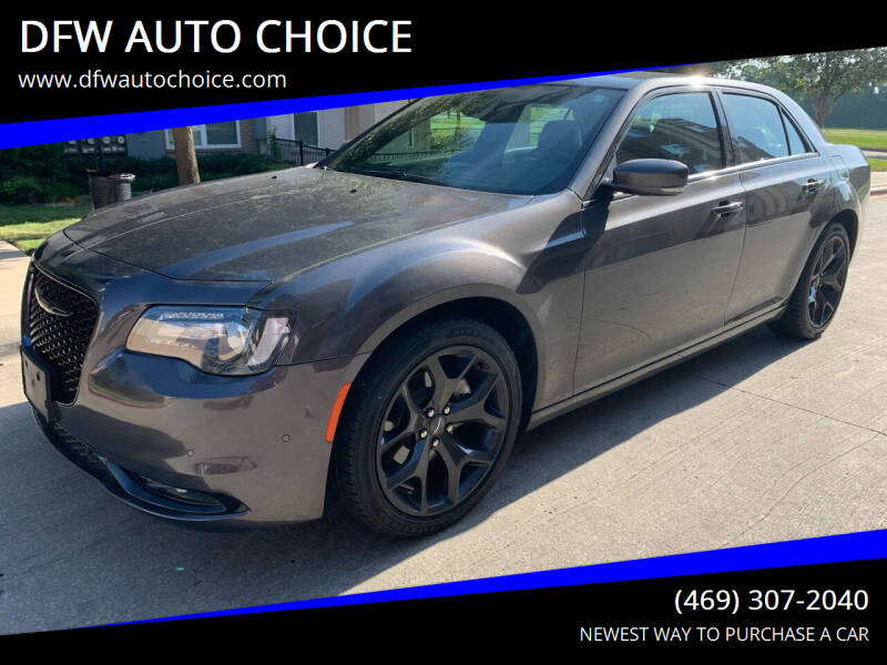 2021 Chrysler 300 for sale at DFW AUTO CHOICE in Dallas TX
