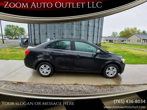 2013 Chevrolet Sonic for sale at Zoom Auto Outlet LLC in Thorntown IN