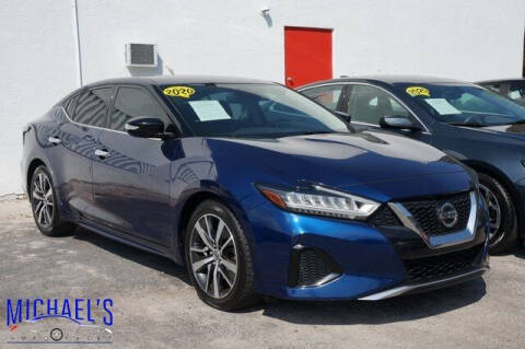 2020 Nissan Maxima for sale at Michael's Auto Sales Corp in Hollywood FL