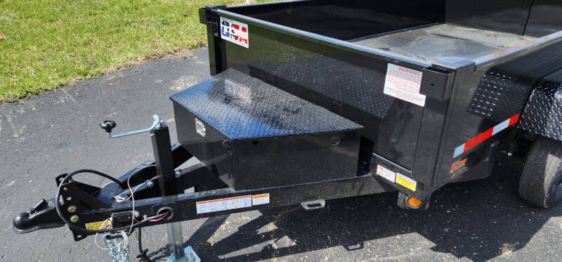 2026 QSA 6x10  Low Profile Dump Trailer