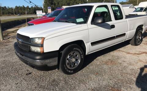 2005 Chevrolet Silverado 1500 for sale at Baileys Truck and Auto Sales in Florence SC