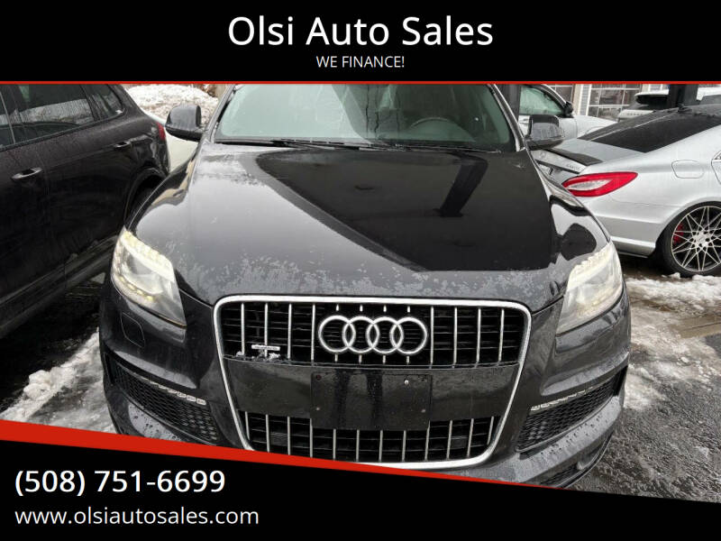 2014 Audi Q7 for sale at Olsi Auto Sales in Worcester MA