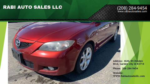 2008 Mazda MAZDA3 for sale at RABI AUTO SALES LLC in Garden City ID