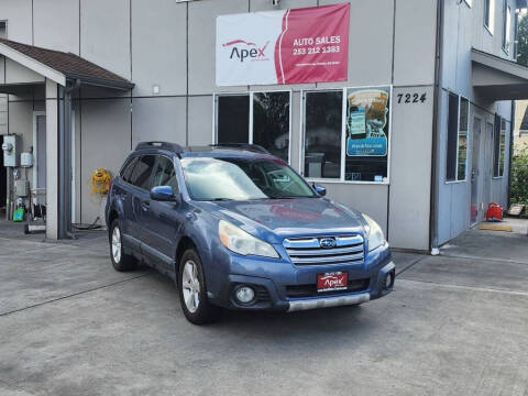 2013 Subaru Outback for sale at Apex Motors Tacoma in Tacoma WA