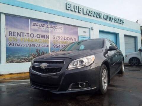 2015 Chevrolet Malibu for sale at Blue Lagoon Auto Sales in Plantation FL