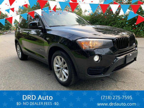 2016 BMW X3 for sale at DRD Auto in Brooklyn NY