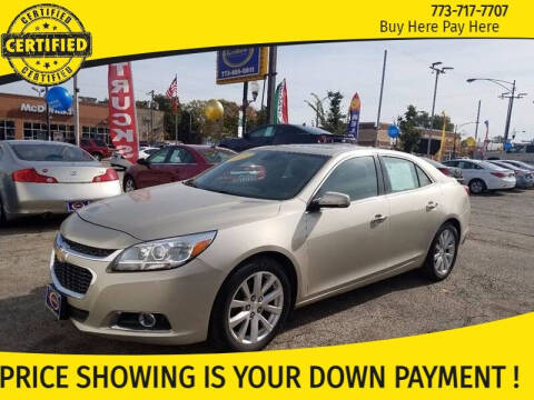 2014 Chevrolet Malibu for sale at AutoBank in Chicago IL