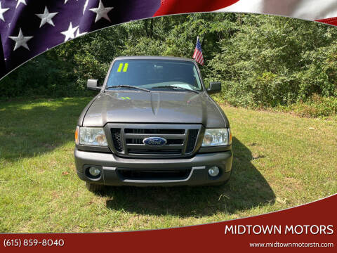 2011 Ford Ranger for sale at Midtown Motors in Greenbrier TN