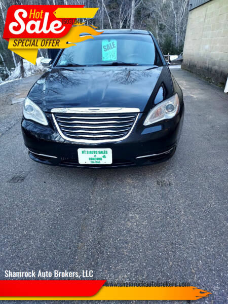 2012 Chrysler 200 for sale at Shamrock Auto Brokers, LLC in Belmont NH