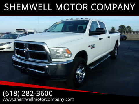 2018 RAM 2500 for sale at SHEMWELL MOTOR COMPANY in Red Bud IL