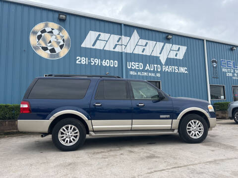 2008 Ford Expedition EL for sale at CELAYA AUTO SALES INC in Houston TX