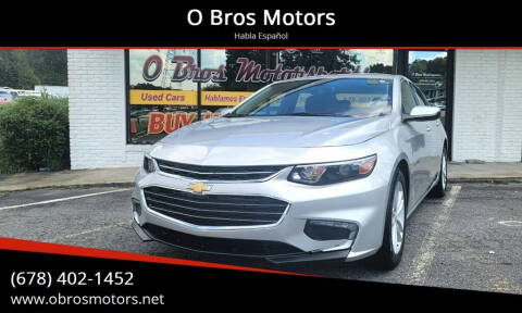 2018 Chevrolet Malibu for sale at O Bros Motors in Marietta GA