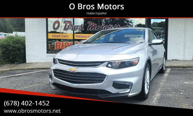 2018 Chevrolet Malibu for sale at O Bros Motors in Marietta GA