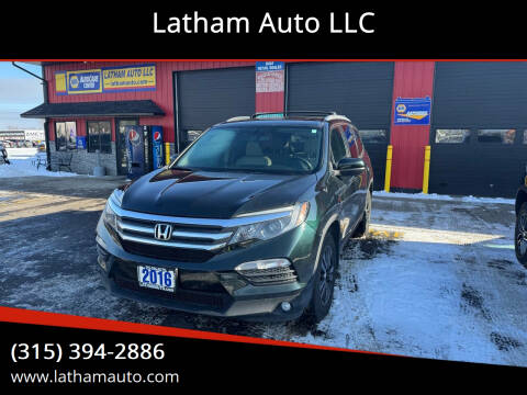 2016 Honda Pilot for sale at Latham Auto LLC in Ogdensburg NY