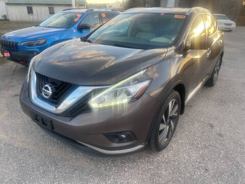 2017 Nissan Murano for sale at Strait-A-Way Auto Sales LLC in Gaylord MI