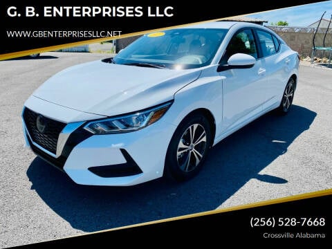 2022 Nissan Sentra for sale at G. B. ENTERPRISES LLC in Crossville AL
