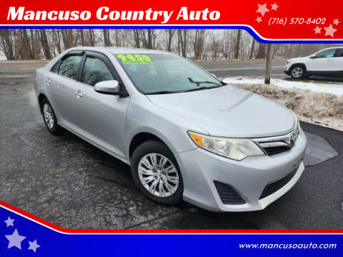 2014 Toyota Camry for sale at Mancuso Country Auto in Batavia NY