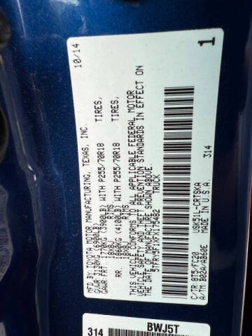 2015 Toyota Tundra SR