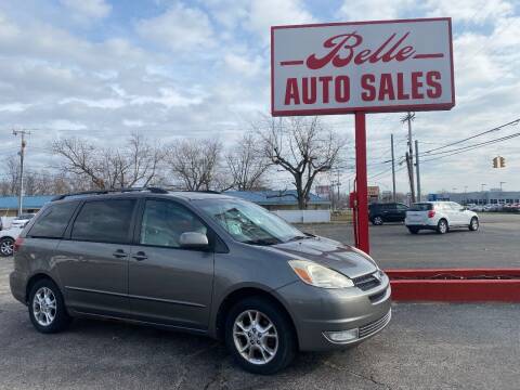 2005 Toyota Sienna for sale at Belle Auto Sales in Elkhart IN
